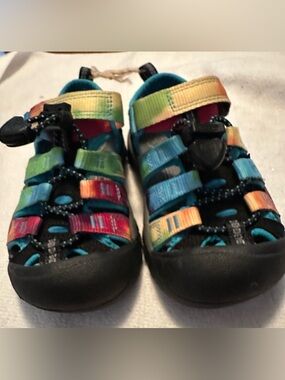 Keen Kids Rainbow Multi-Color Closed-Toe Sport Sandals